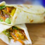 Classic veggie wrap